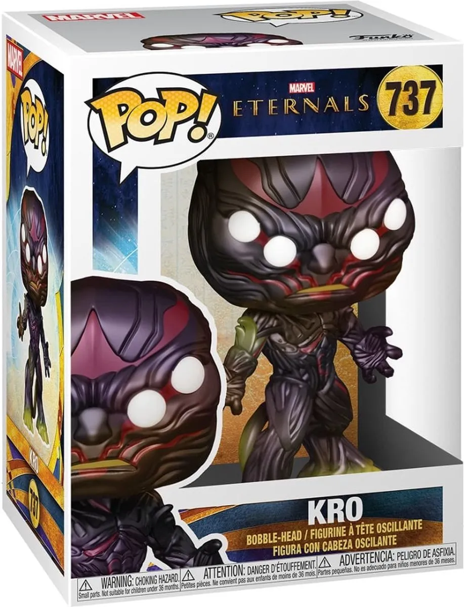 Funko POP! 737 Eternals Kro Marvel FP49717 - Multi