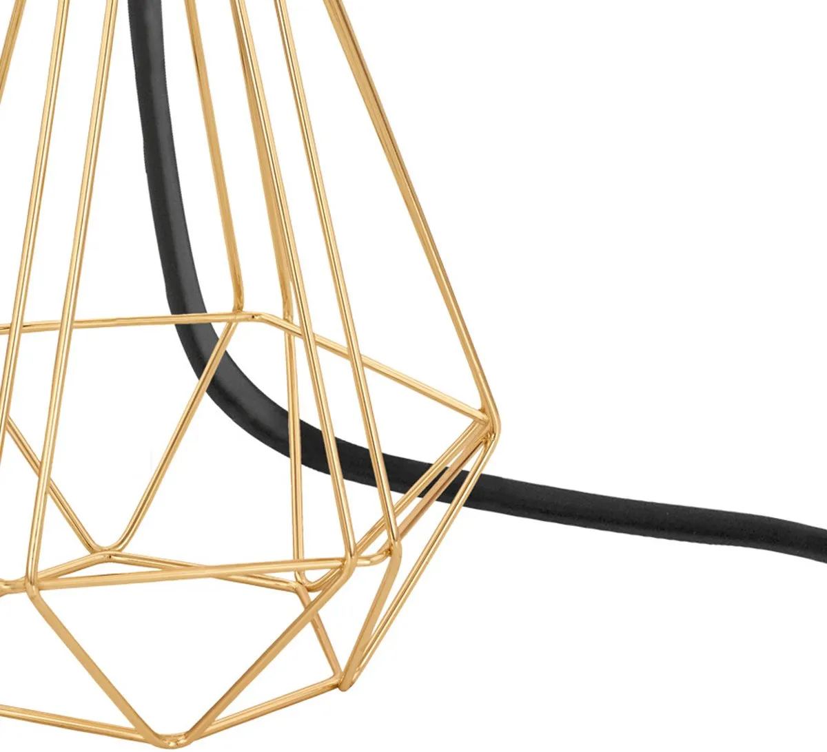 Eglo Carlton 2 Tafellamp - Ø16,5cm - Zwart/Goud