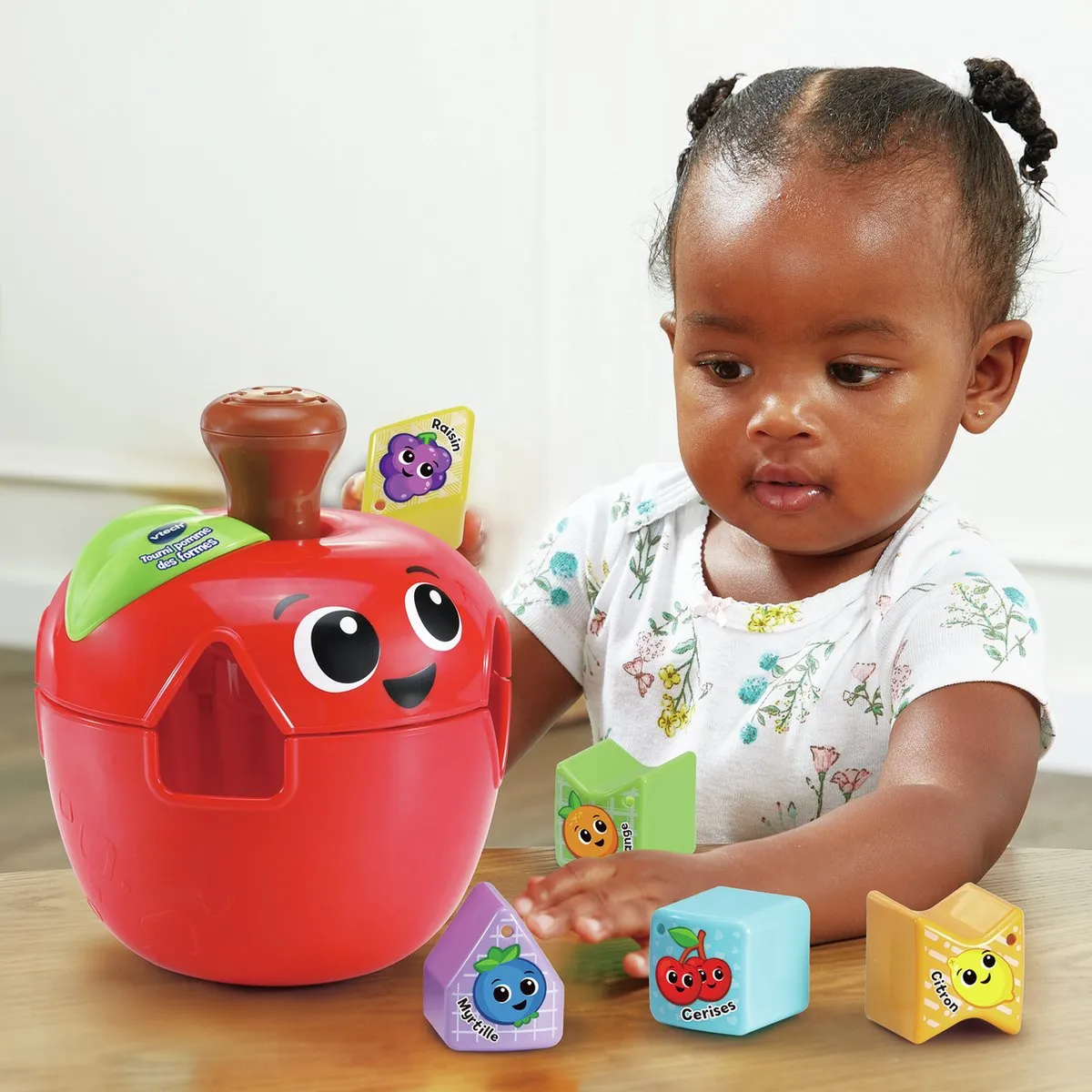 VTech Play Green Tournipomme Des Formes - Rood