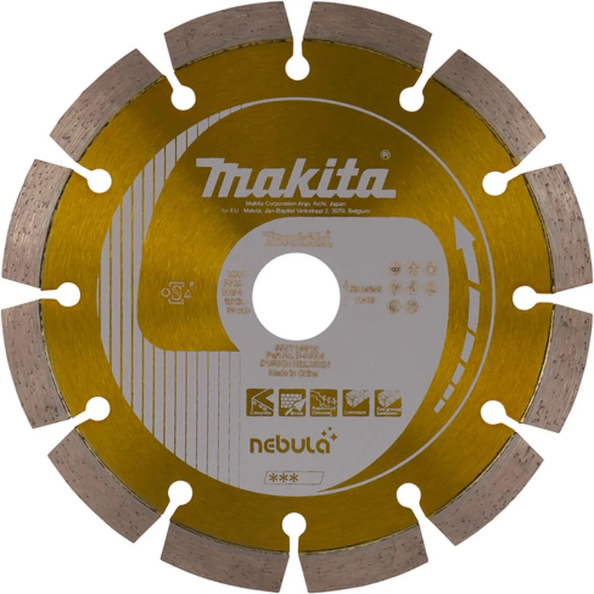 Makita B-54003 Diamantschijf 150x22,23x2,0mm - Oranje