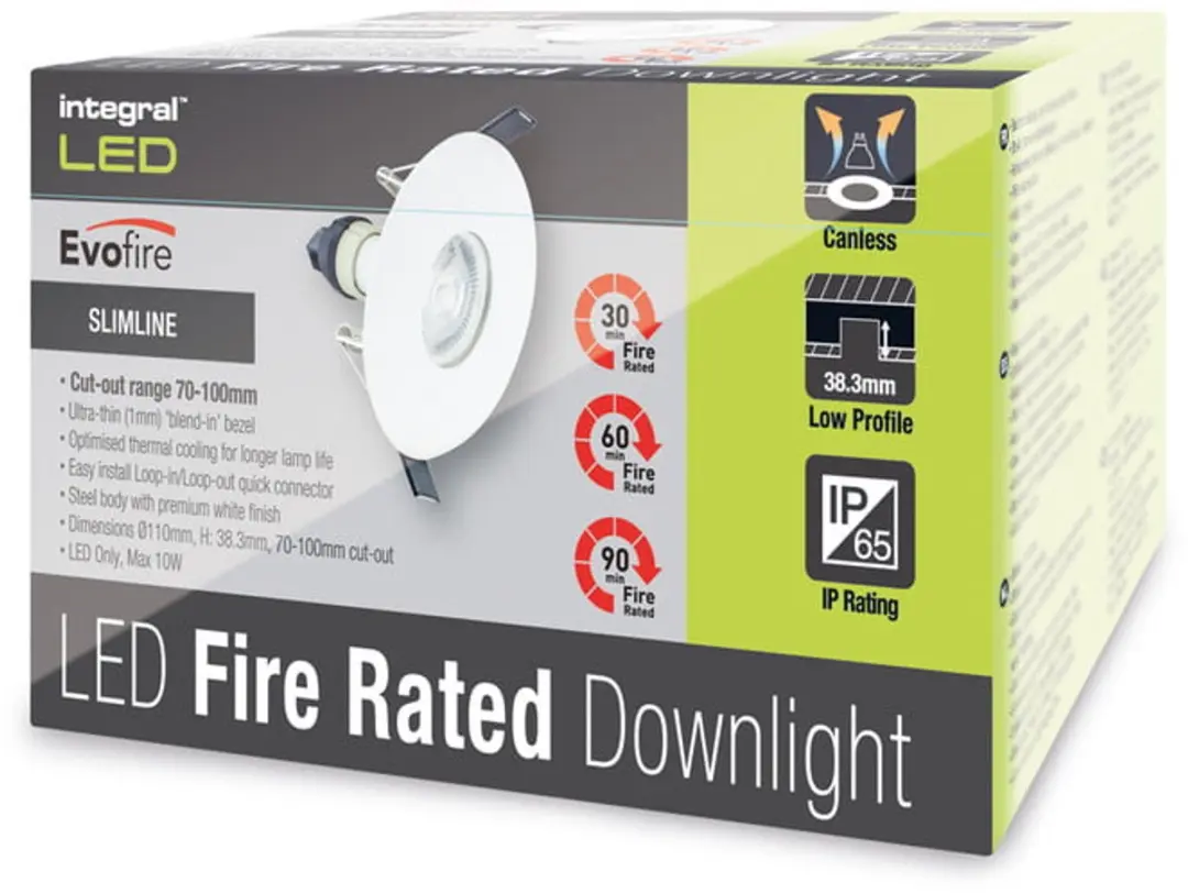 Integral OutledTL IP65 LED Inbouwspot Maris Mat Wit - 5W