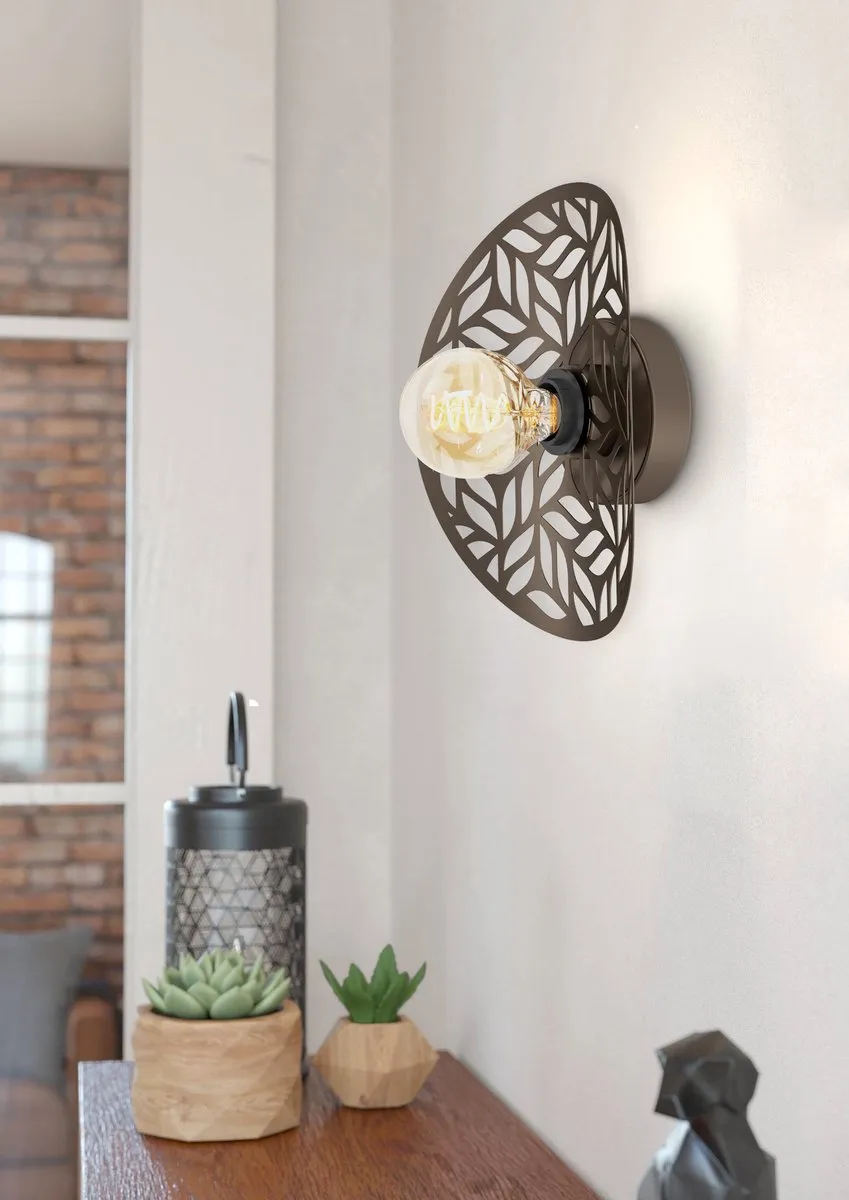 Eglo Swaby Wandlamp E27 60W - Brons