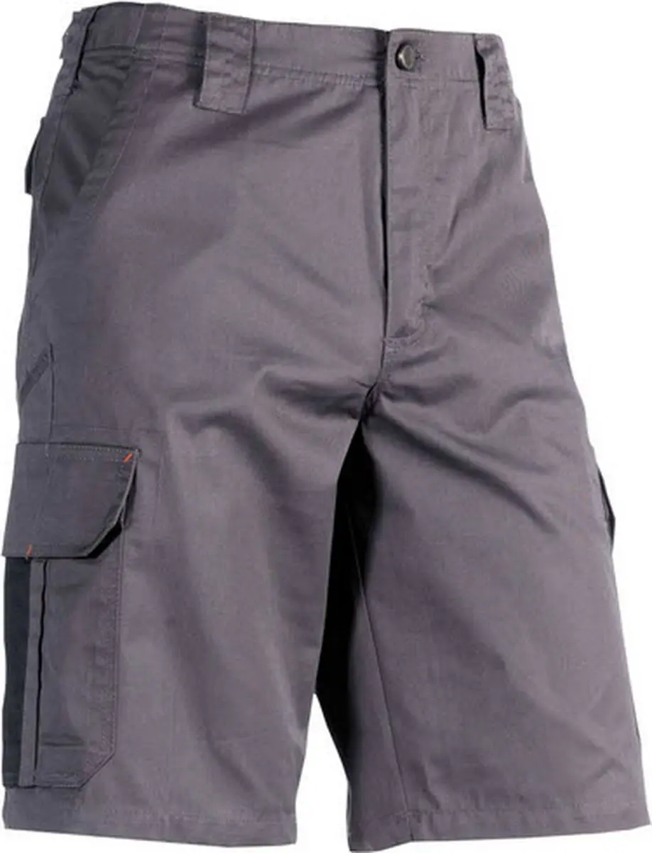 Herock Tyrus Korte Werkbroek Essentials 50 - Grijs/Zwart