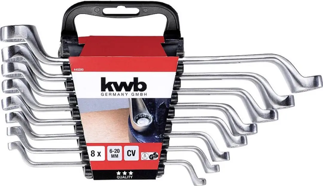 KWB Ringsleutelset 8-delig 6-7mm - Metrisch