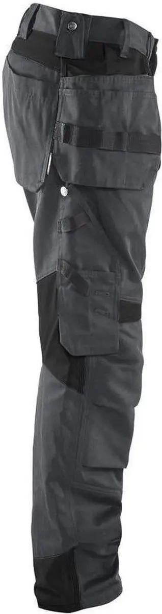 Blåkläder Werkbroek 1555-1860 - 58 - Donkergrijs/Zwart