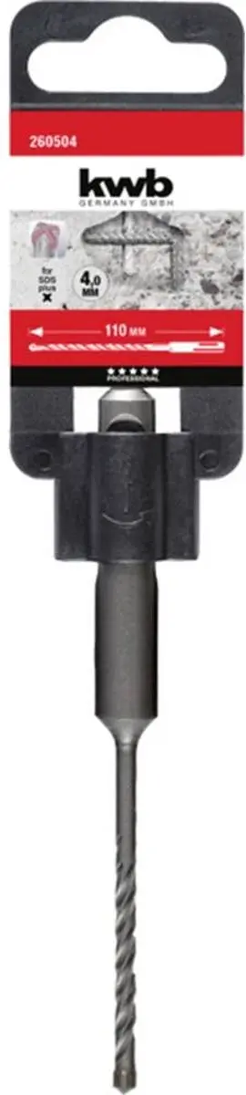 KWB 262006 Hamerboor SDS-Plus 6mm - 260mm
