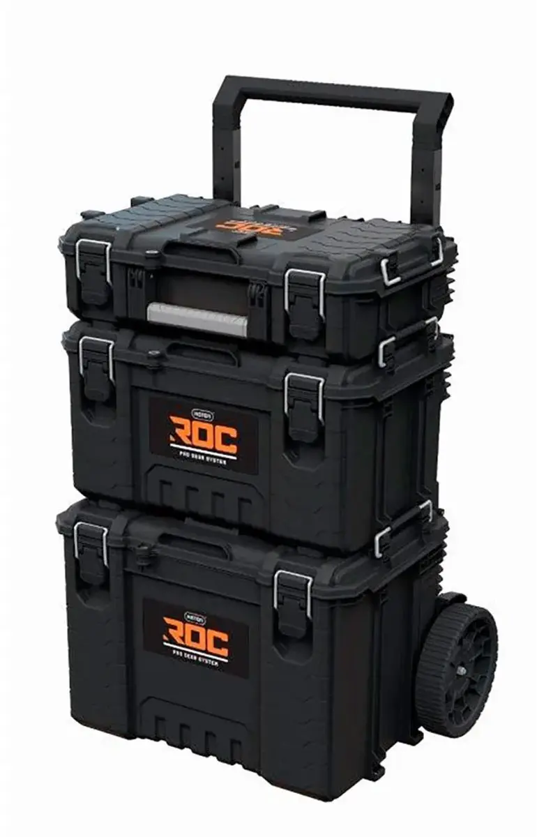 Keter ROC Pro Gear 2.0 Gereedschapskist Set - 3 Stuks - Zwart - afbeelding 6 van 6