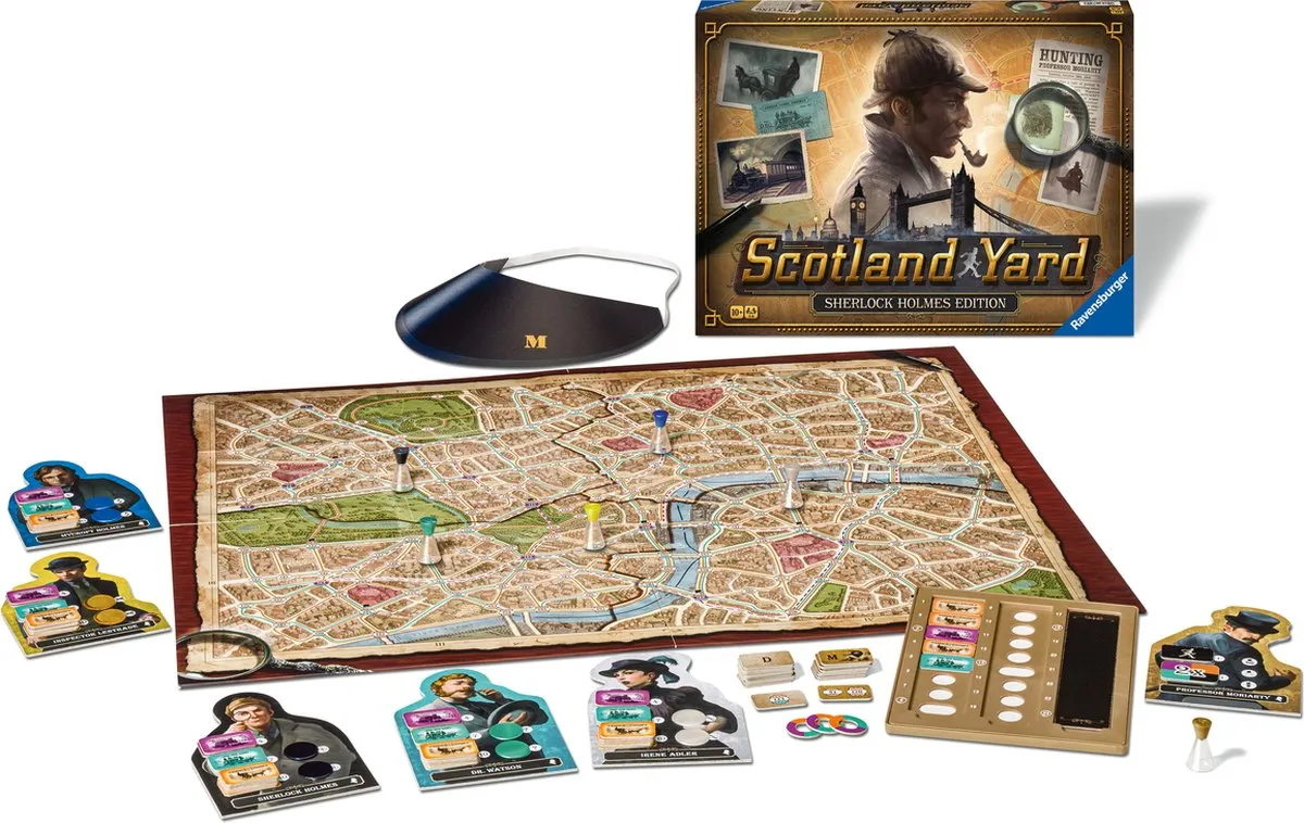 Ravensburger Scotland Yard Sherlock Holmes Editie Bordspel - 2-4 Spelers