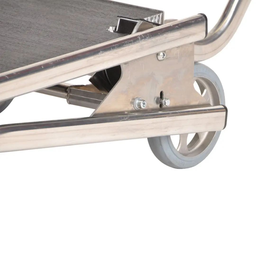 Matador Rebel M Inklapbare Plateauwagen - 400 kg - 630x1030mm Grijs - afbeelding 6 van 6