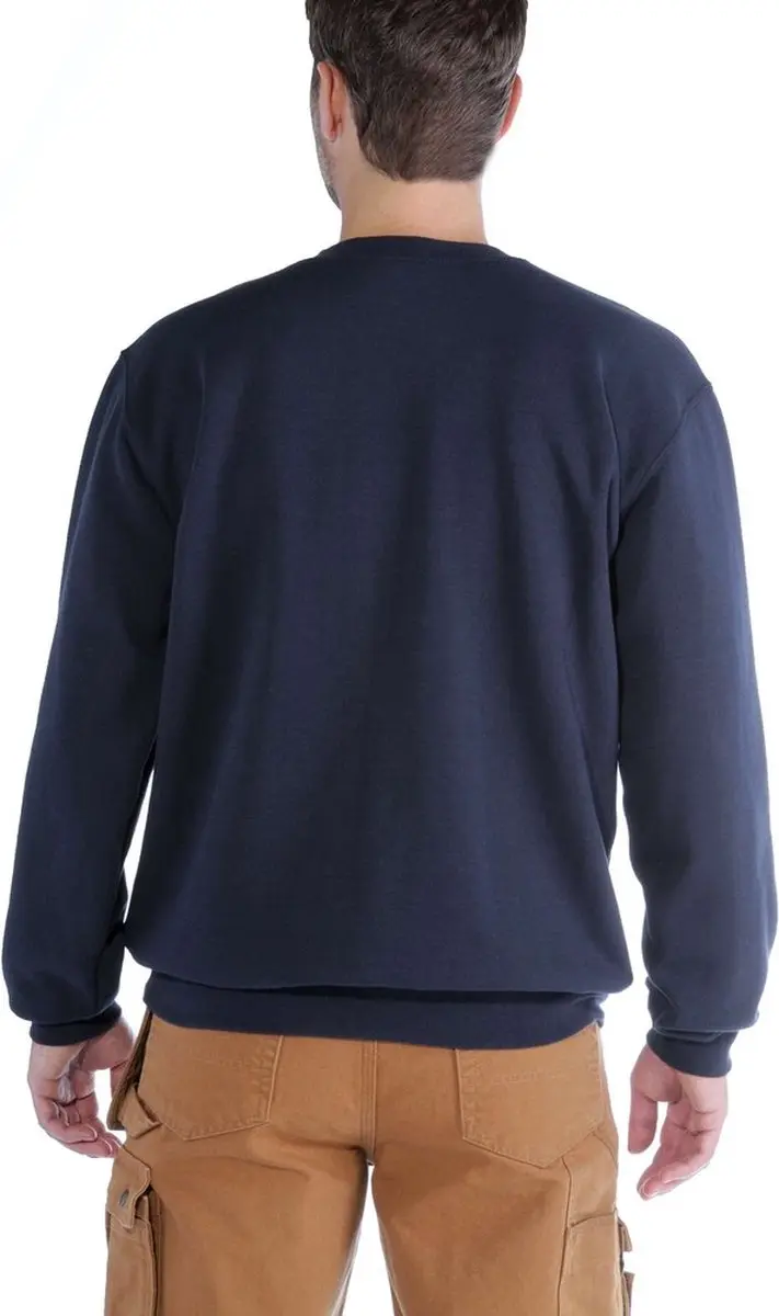 Carhartt K124 Midweight Crewneck Sweatshirt - Navy - L