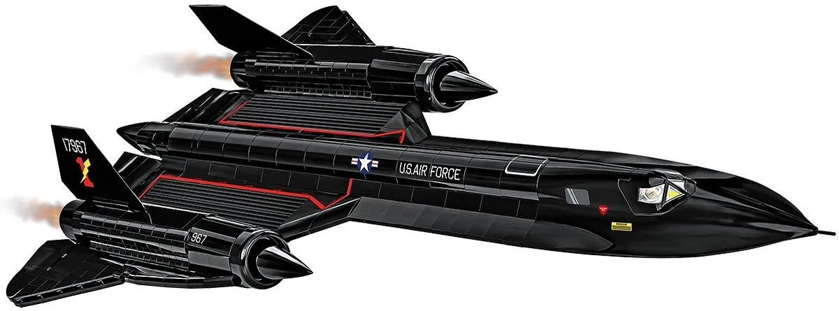 Cobi Lockheed SR-71 Blackbird - 1374 Stukken - Meerkleurig