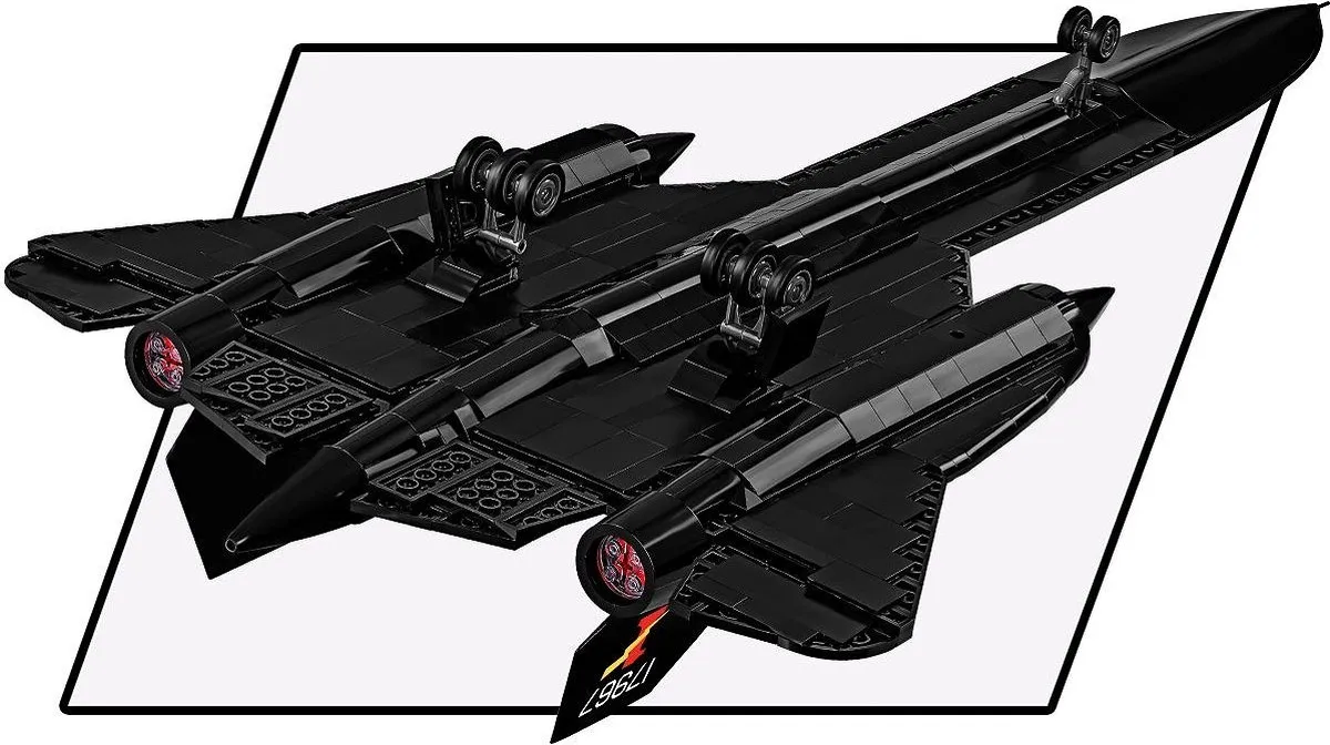 Cobi Lockheed SR-71 Blackbird - 1374 Stukken - Meerkleurig