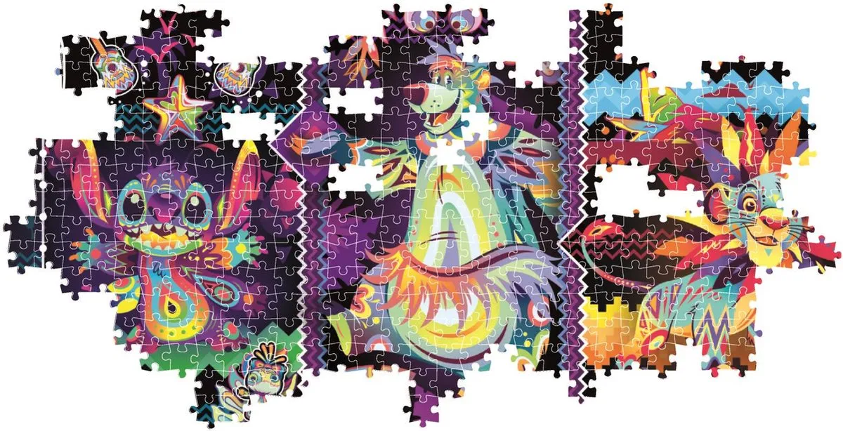 Clementoni Panorama Joys Compact Puzzel 1000 Stuks - Multicolor - afbeelding 3 van 6