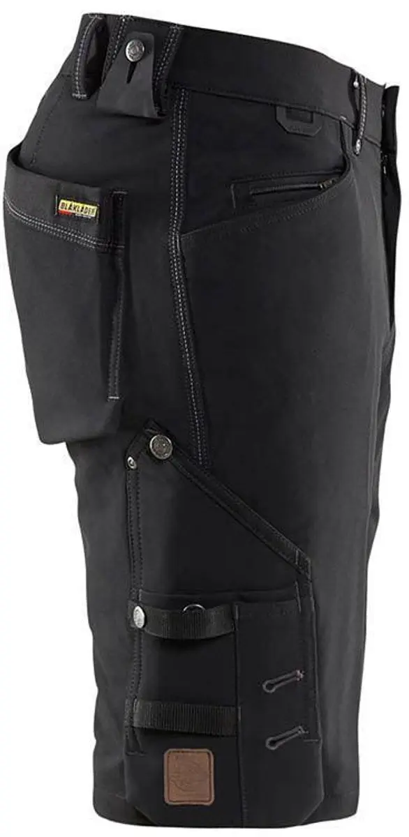 Blåkläder Short X1900 4-weg stretch - Maat 46 - Zwart