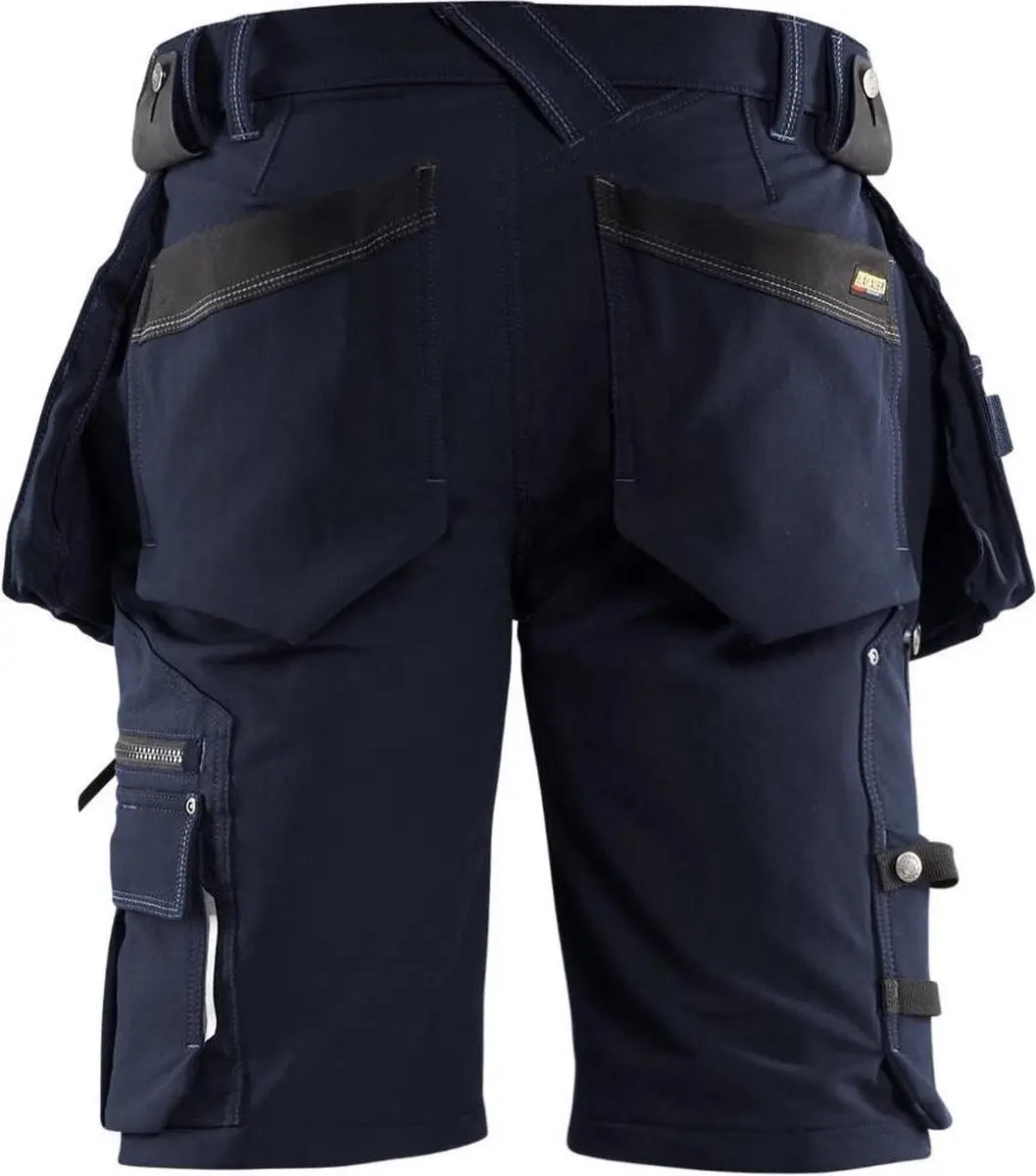 Blåkläder Short 4-weg Stretch X1900 56 - Donker marineblauw/Zwart