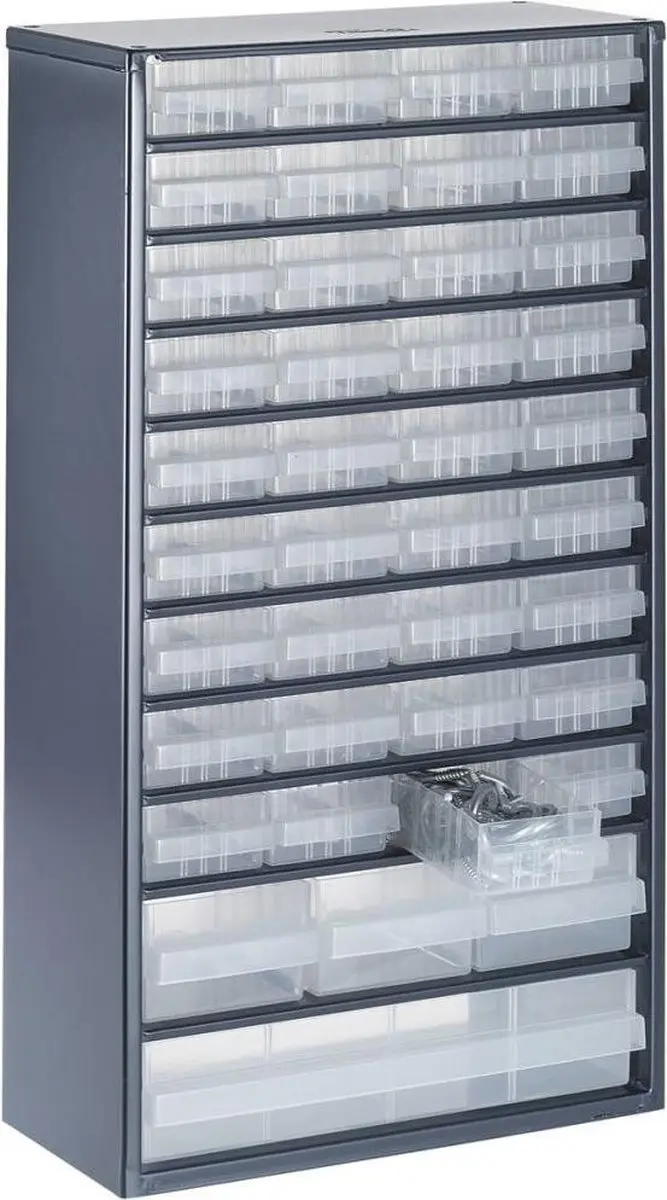 Raaco Ladenkast 1240-123 - 28 Lades - 40 Stuks - Blauw