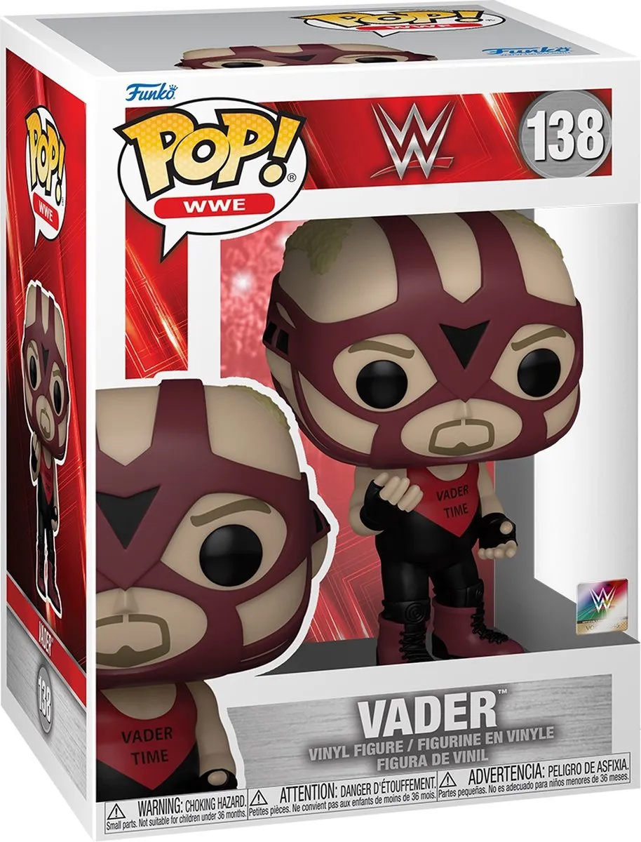 Funko WWE POP! Vader Verzamelfiguur 72283 - 9 cm