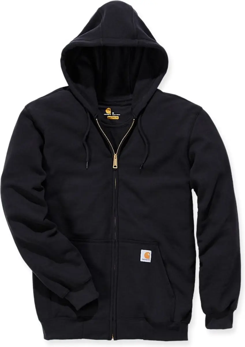 Carhartt K122 Midweight Zip-Front Hooded Sweatshirt