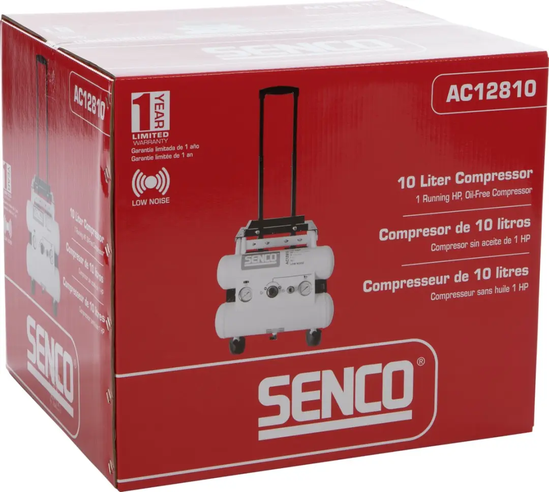 Senco AC12810 Compressor 750W - 10L - 80L/min