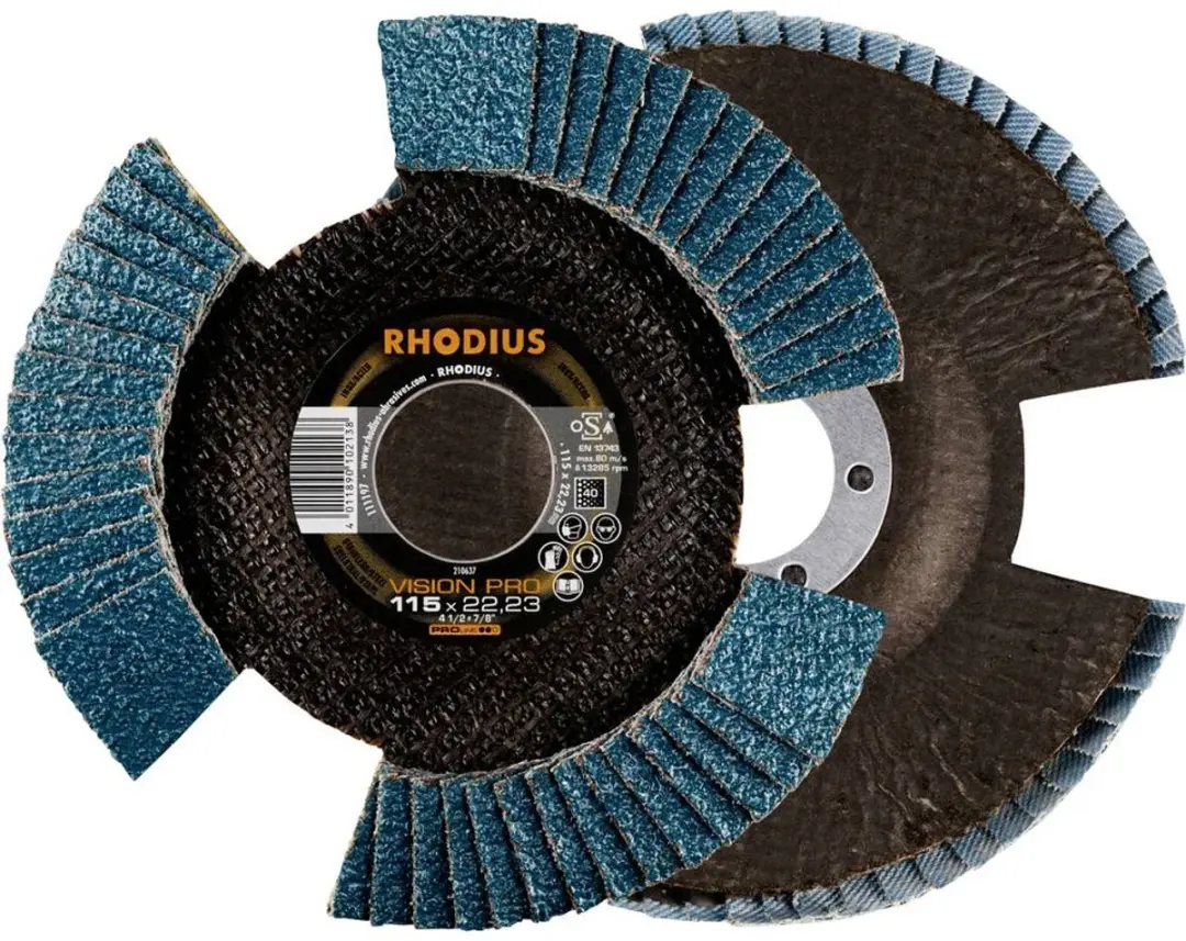 Rhodius VISION PRO PACK Lamellenschijf 115mm