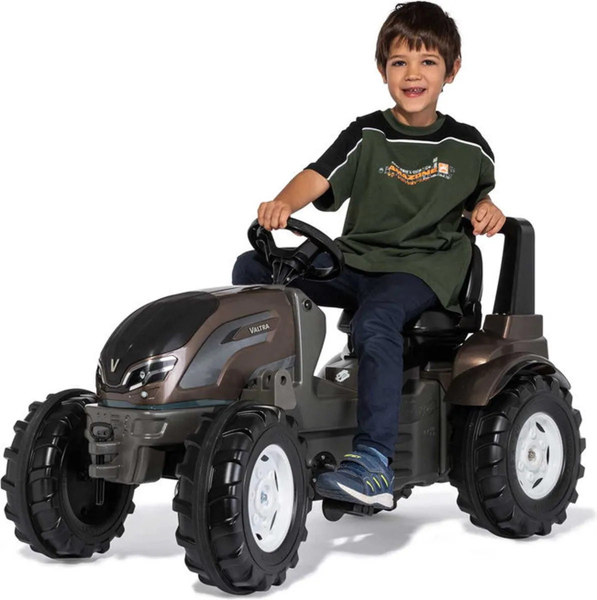 Rolly Toys rollyFarmtrac Premium II Valtra - Bruin/Grijs