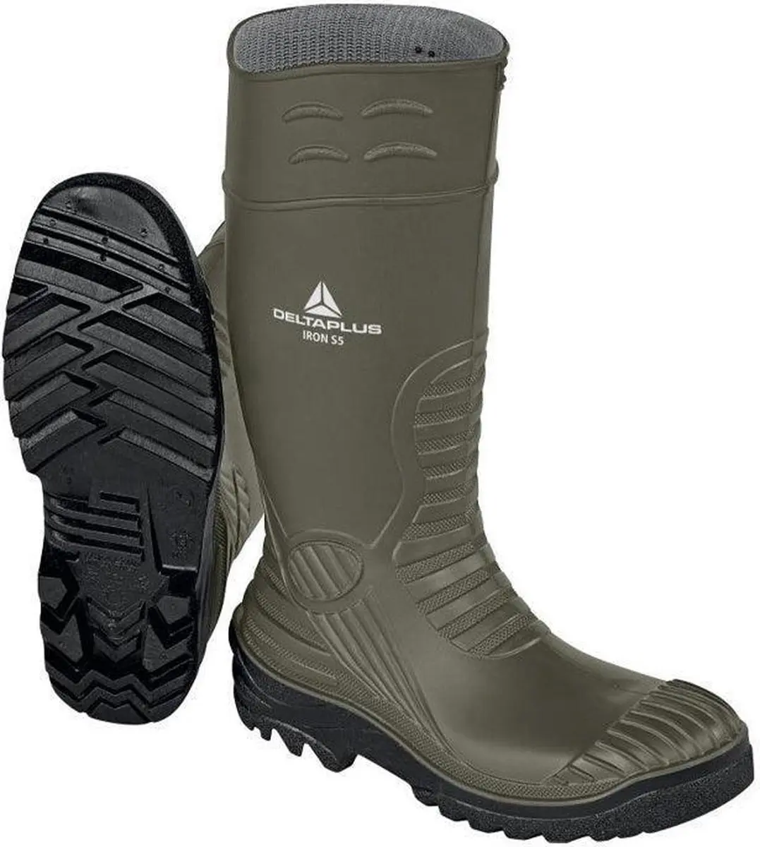 Delta Plus Iron S5 SRC PVC Werklaarzen Groen - afbeelding 6 van 6