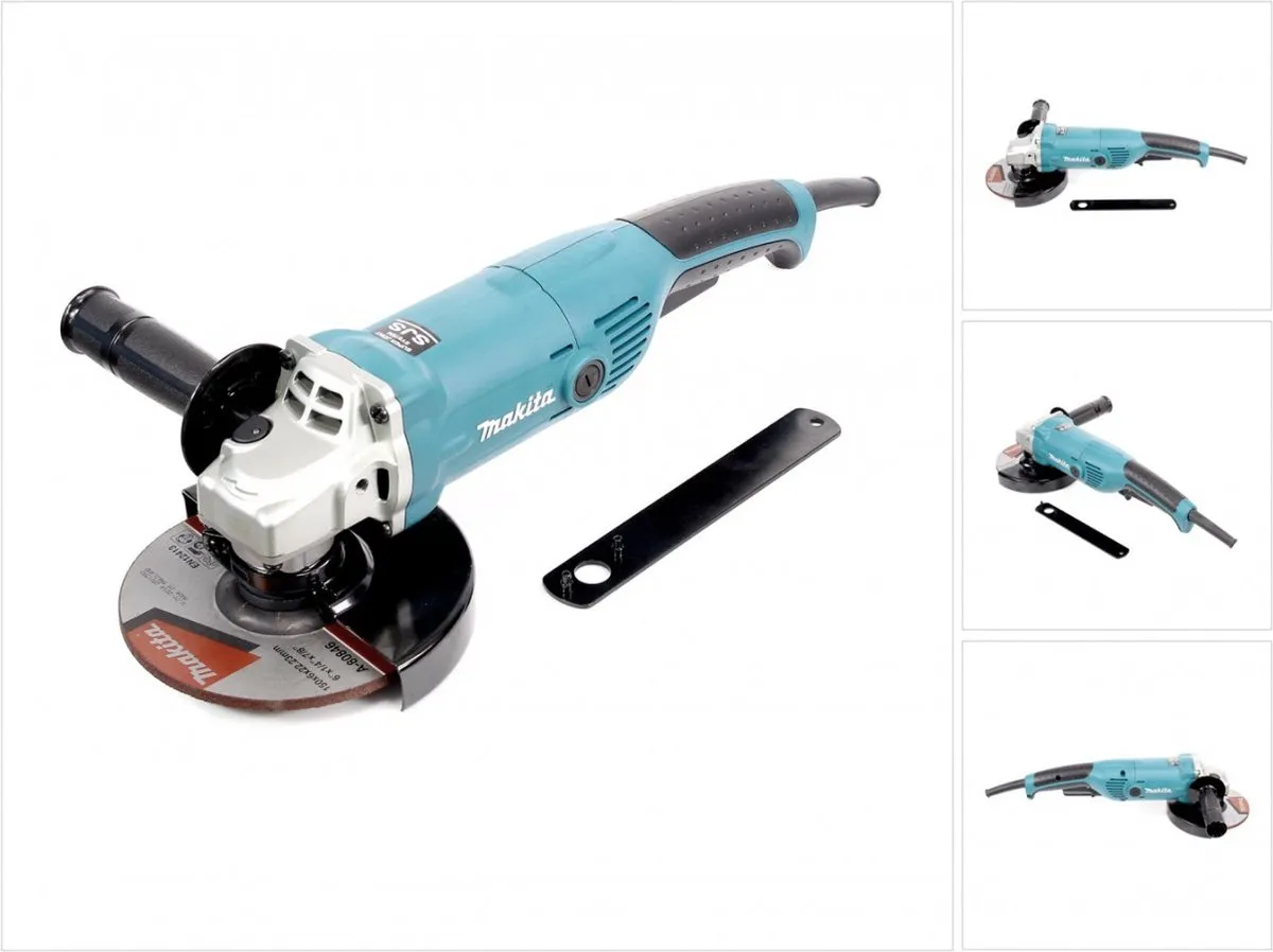 Makita GA6021 Winkelschleifer 1050W 150mm - Blauw/Zwart