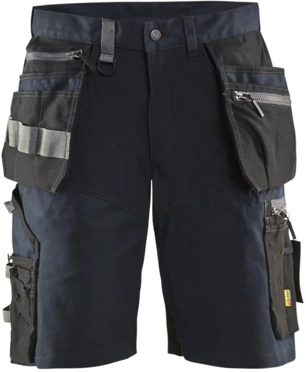 Blåkläder Short 1598-1343 - Donker marineblauw/Zwart - Maat 52