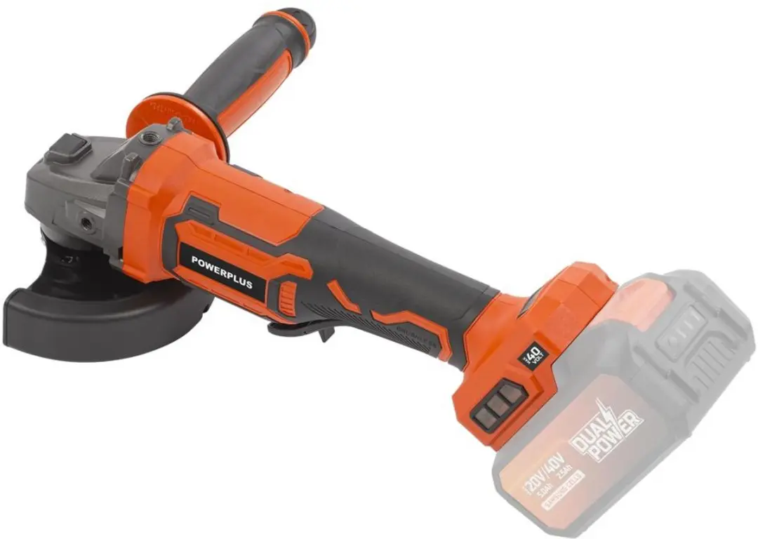 Powerplus POWDP35175 Haakse Slijper 125mm - 40V