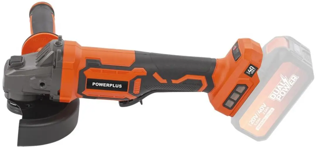 Powerplus POWDP35175 Haakse Slijper 125mm - 40V