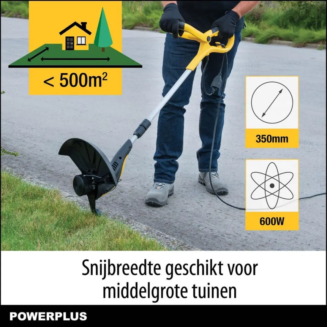 Powerplus POWXG30035 Elektrische Grastrimmer 600W