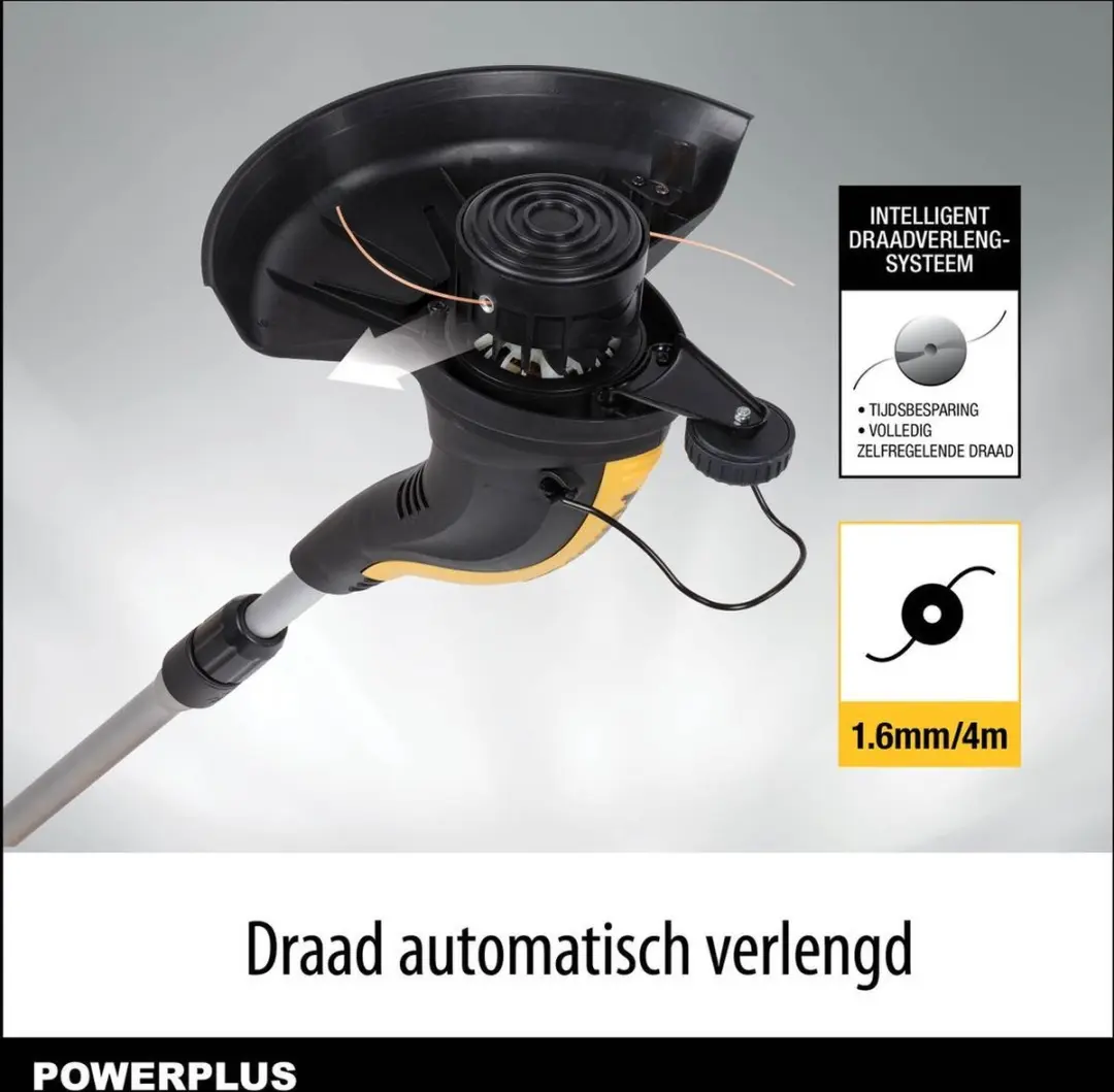 Powerplus POWXG30035 Elektrische Grastrimmer 600W