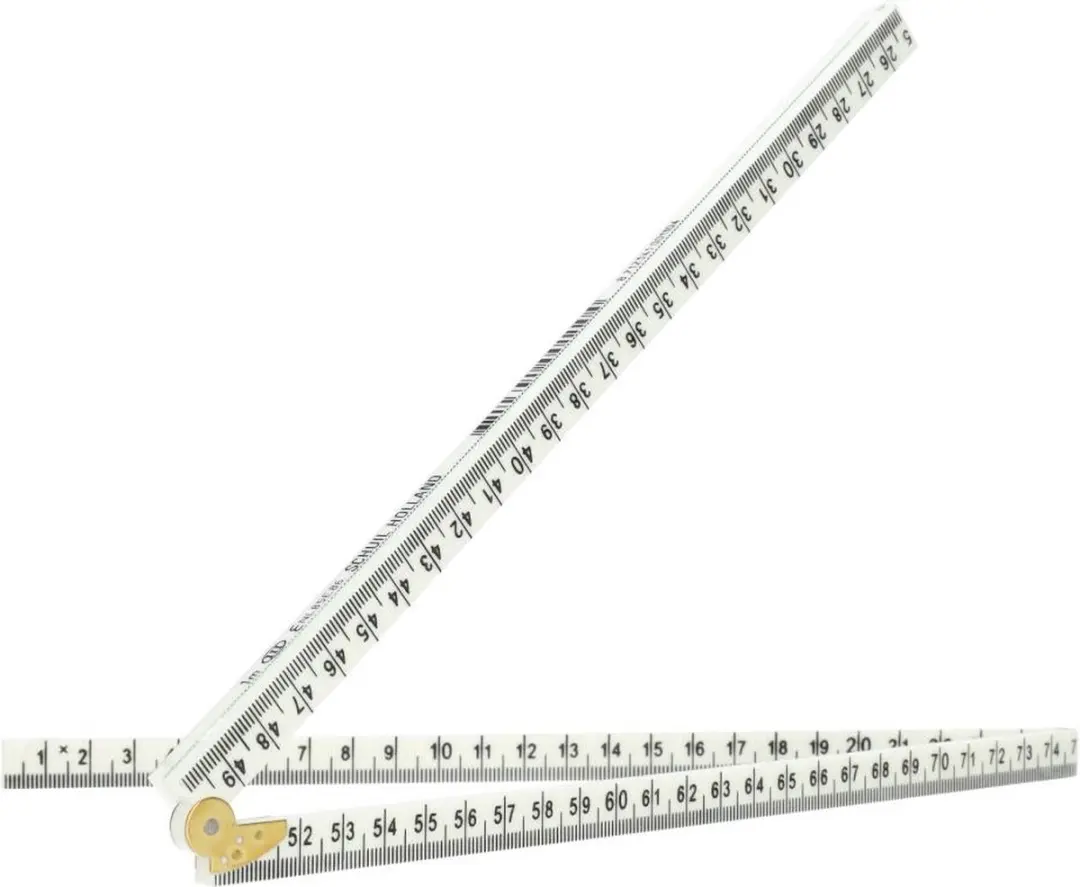 Schuil Duimstok 8624 1m - Wit