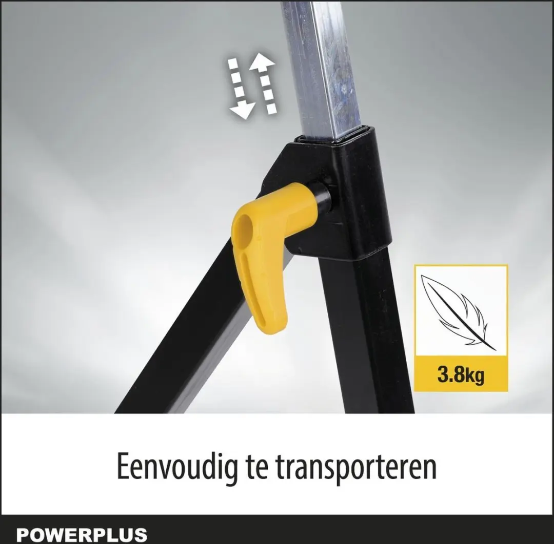 Powerplus POWX0700T Verstelbare Schraag - 680mm - 60kg