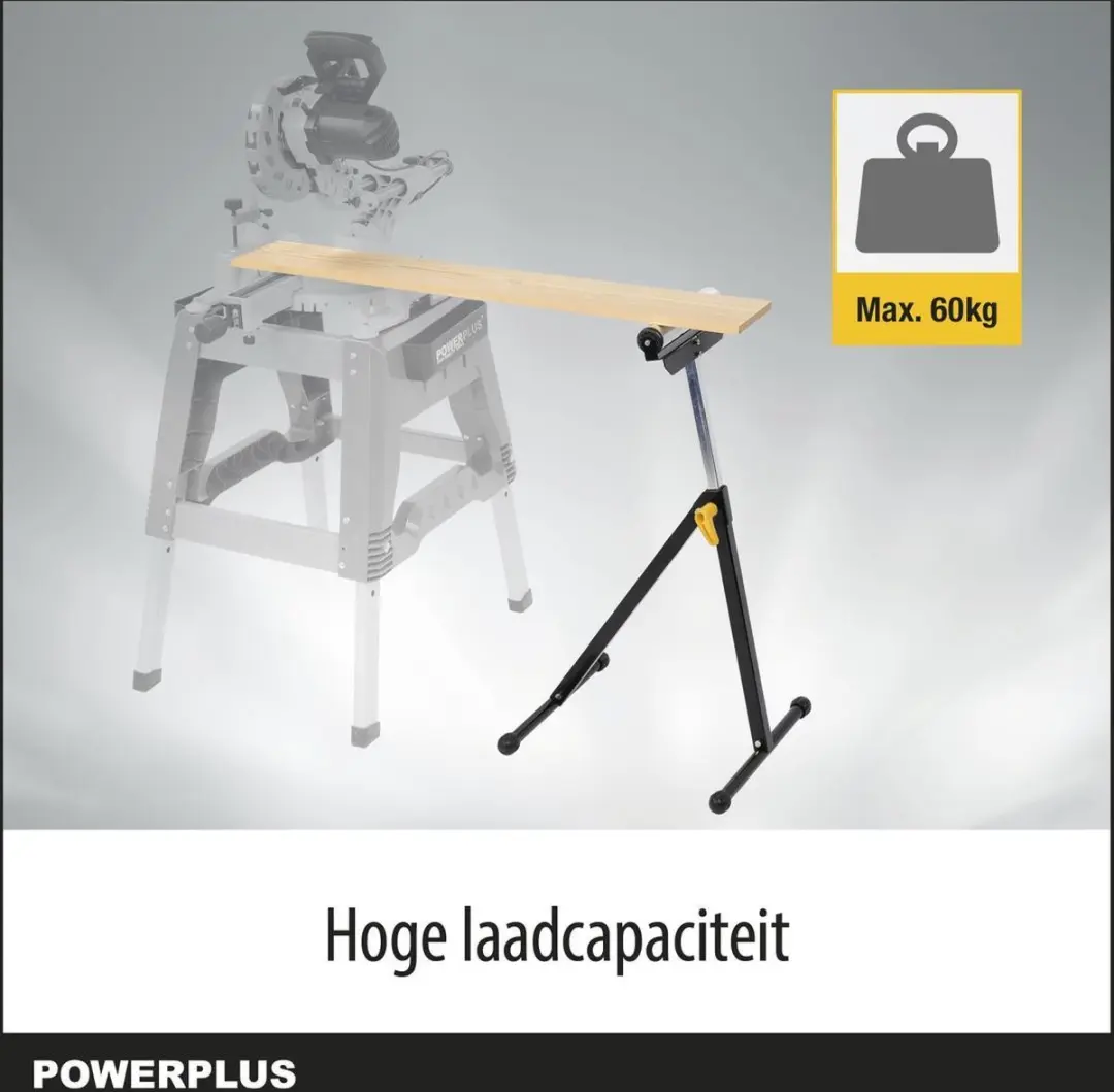 Powerplus POWX0700T Verstelbare Schraag - 680mm - 60kg
