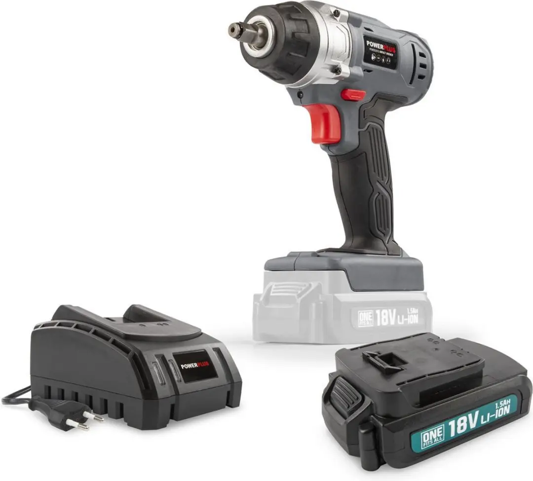 Powerplus POWEBIWS1 Slagmoersleutel 18V