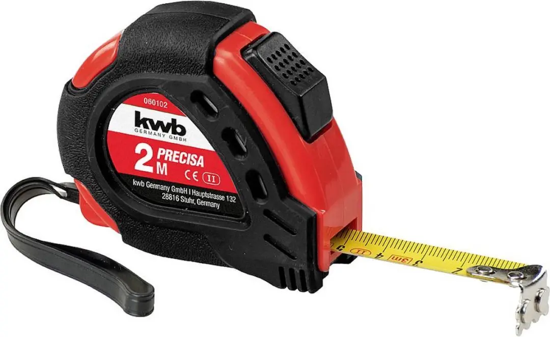 KWB Precisa Rolbandmaat 2m