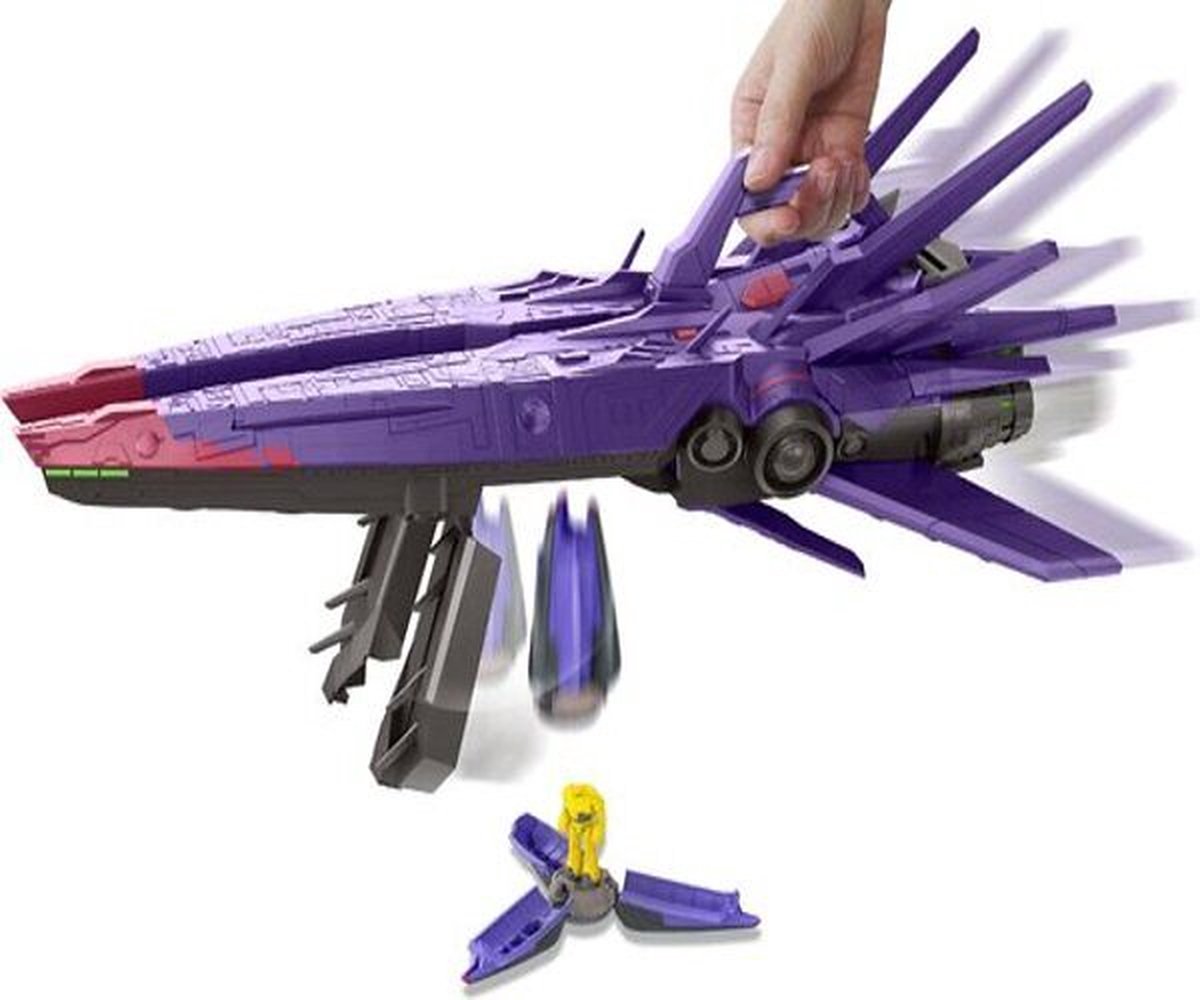 Disney Pixar Lightyear Speelset Zurgs Moederschip Ruimteschip + Figuur met licht en geluid