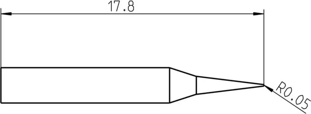 Weller RTPS 001 C MS Soldeerpunt 0.10mm - T0050110399