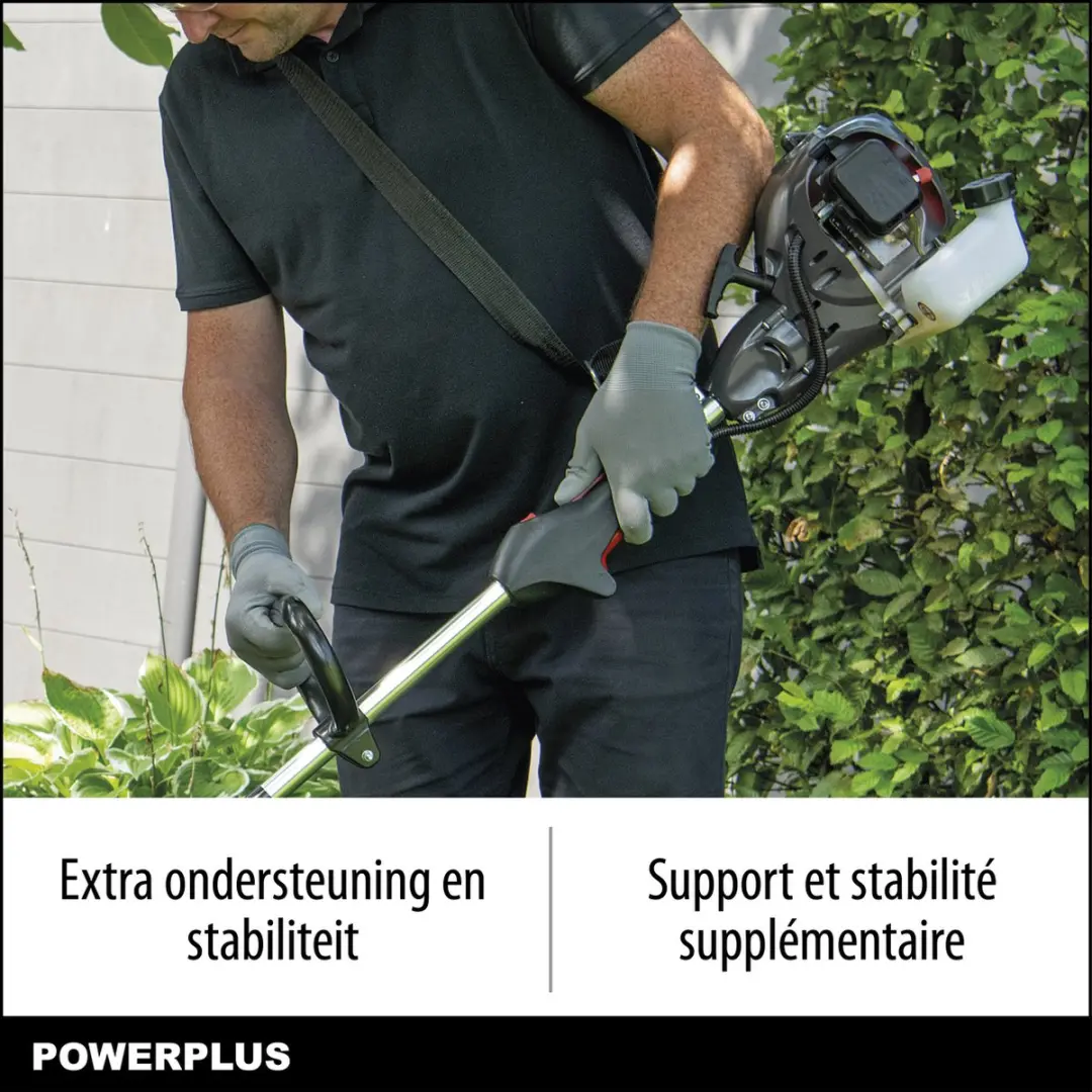 Powerplus POWEG6050 Benzine Grastrimmer 380mm Ø - 25.4cc