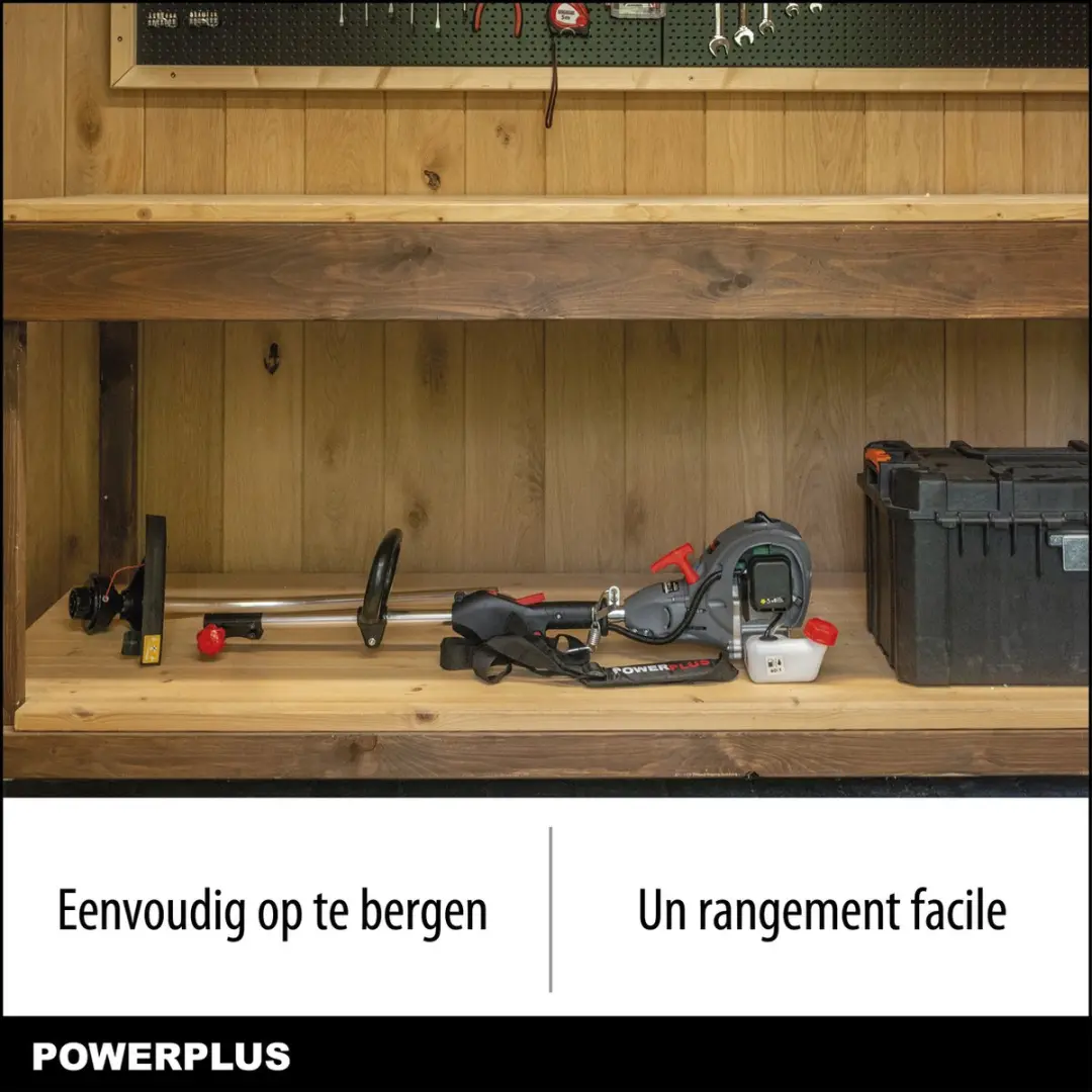 Powerplus POWEG6050 Benzine Grastrimmer 380mm Ø - 25.4cc