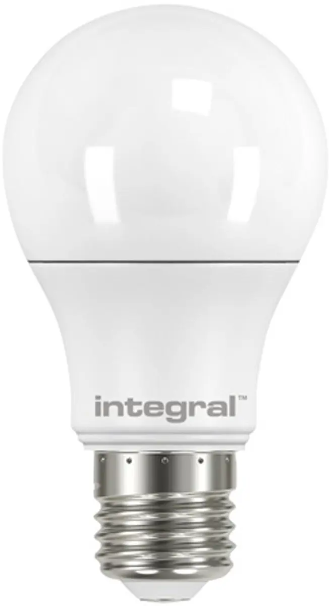 Integral E27 LED A60 4W 470lm Warm Wit Dimbare - 5 Stuks