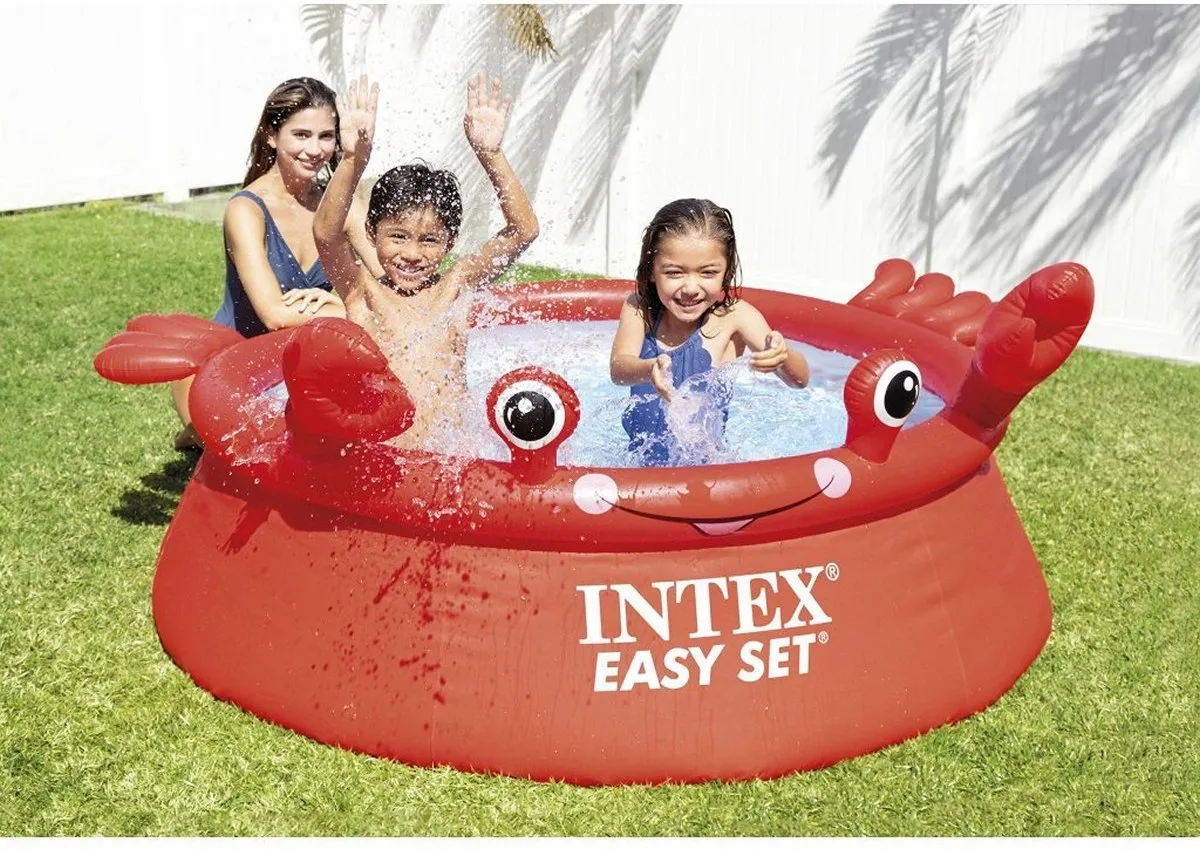 Intex 26100NP Easy Set Zwembad Krab 183x51cm - Rood