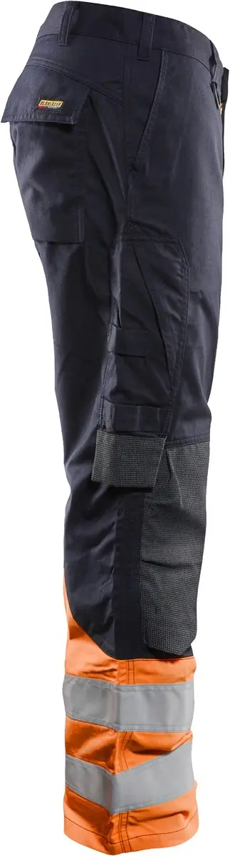 Blåkläder Multinorm Werkbroek 1488-1513 - C64 - Marineblauw/Oranje