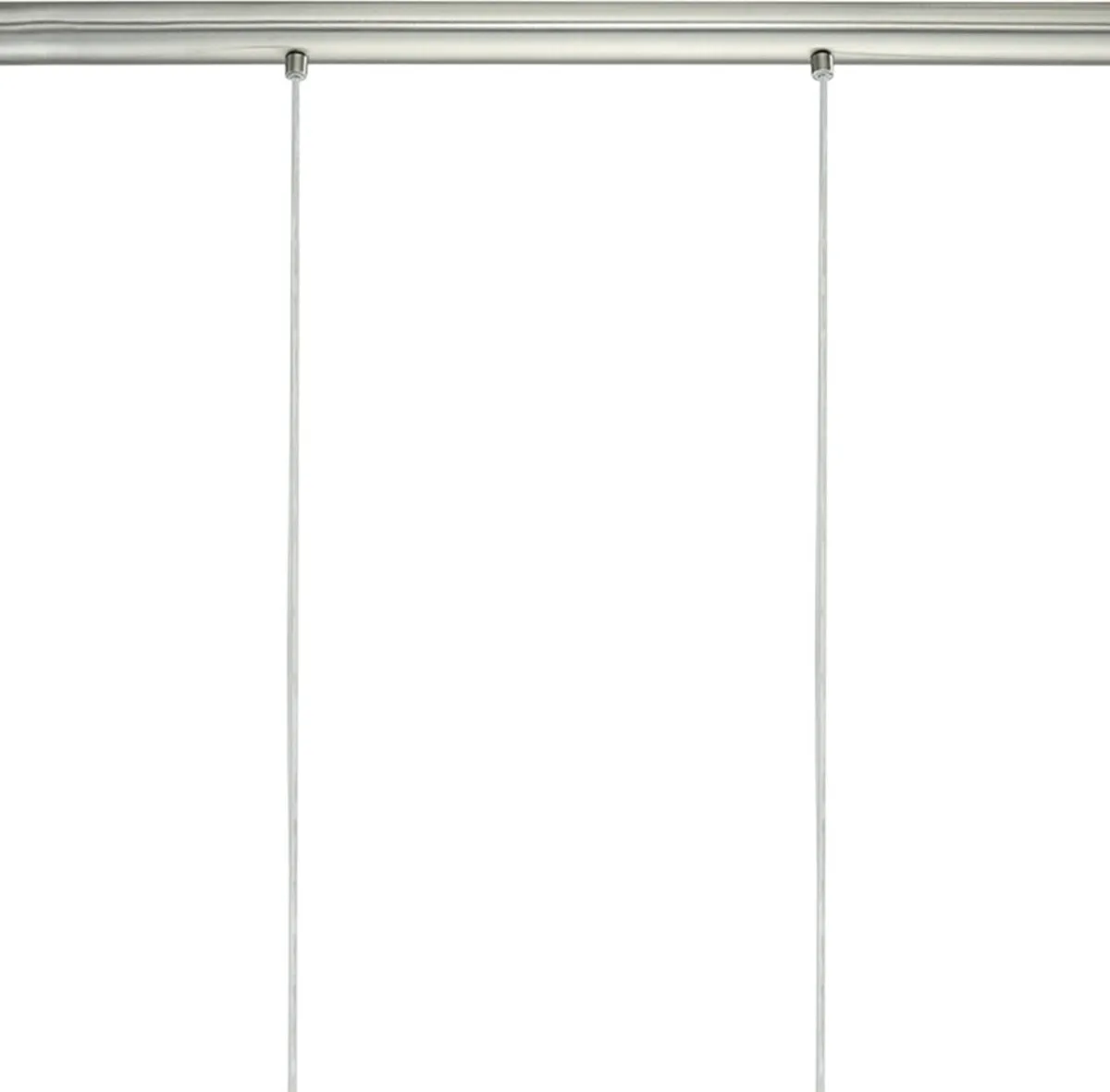 Eglo Batista 3 Hanglamp 102cm - Nikkel-Mat/Wit