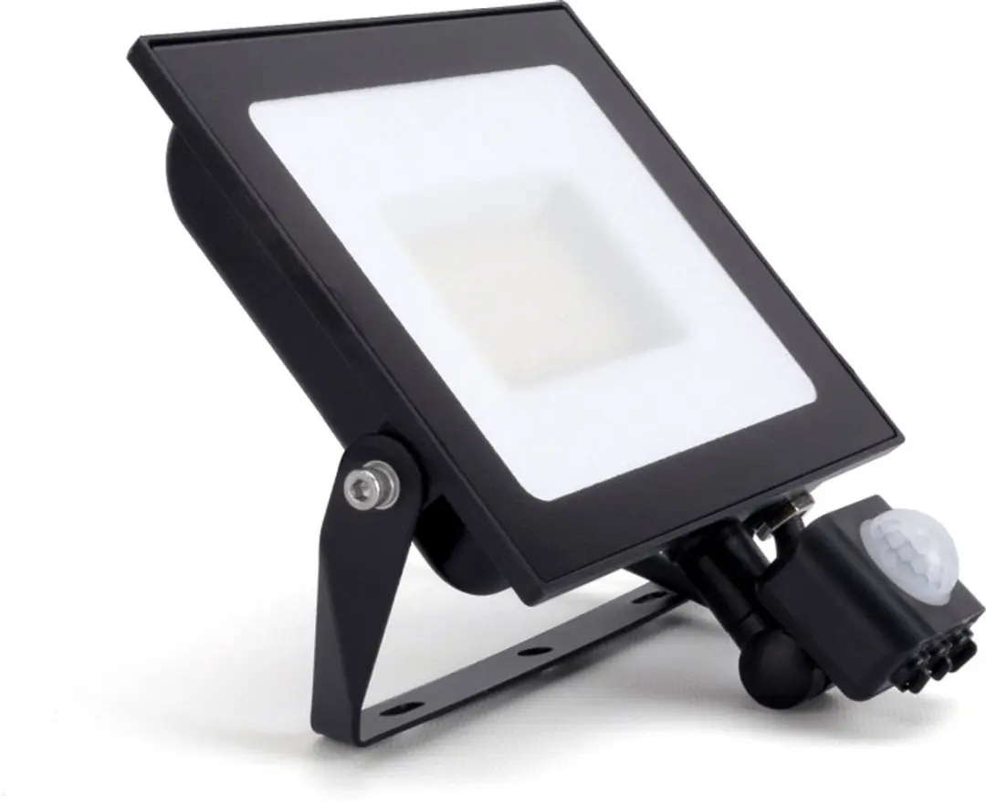 Integral LED Bouwlamp 50W 4000K - 5000lm Zwart IP65