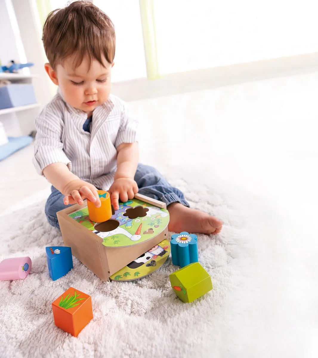 Haba Sorteerbox Peuterspeelgoed 2389 - Multicolor