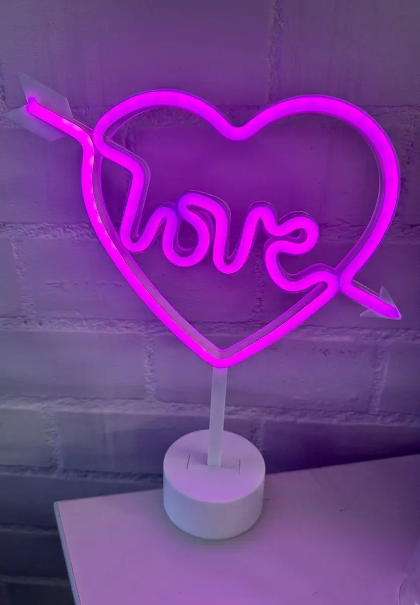 Impuls LED Hart + Love Neonlamp