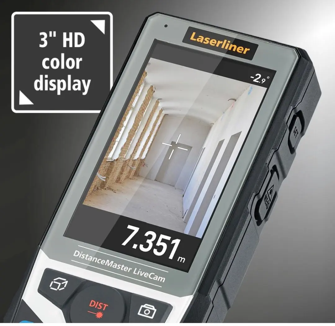 Laserliner DistanceMaster LiveCam 35069 Laserafstandsmeter - 150m