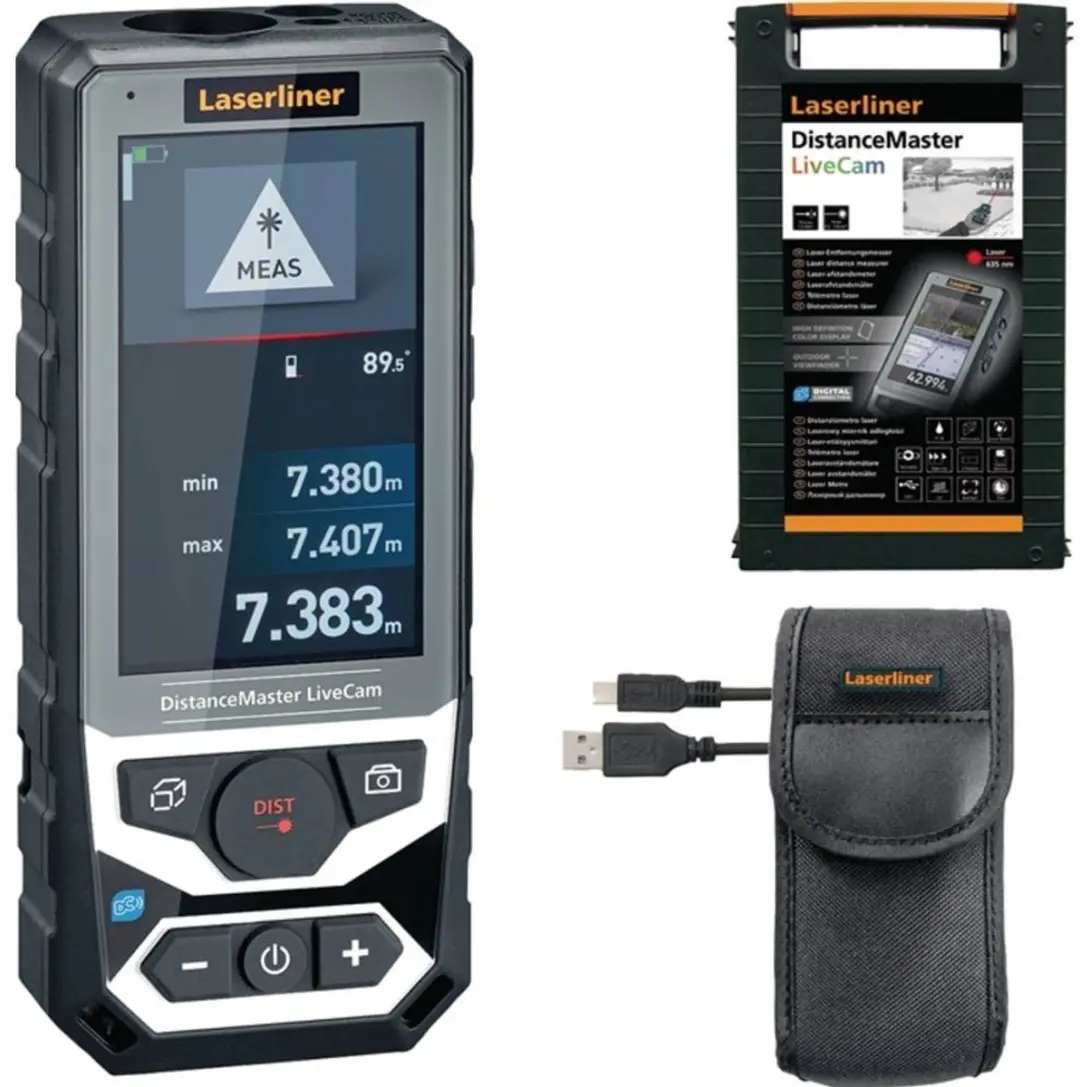 Laserliner DistanceMaster LiveCam 35069 Laserafstandsmeter